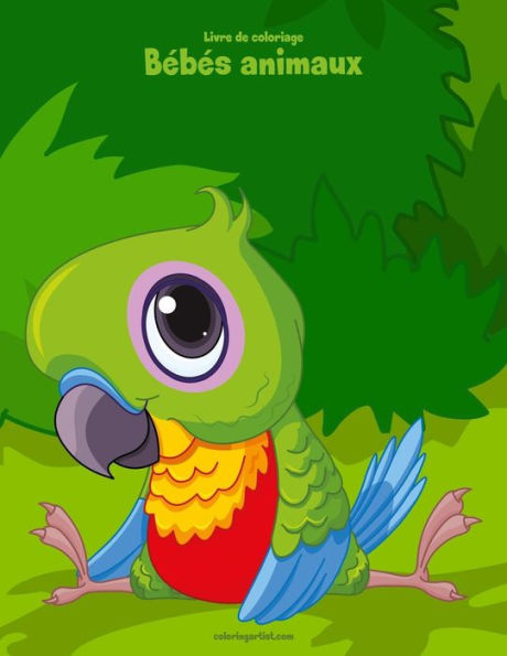 Livre de coloriage Bébés animaux 3 & 4