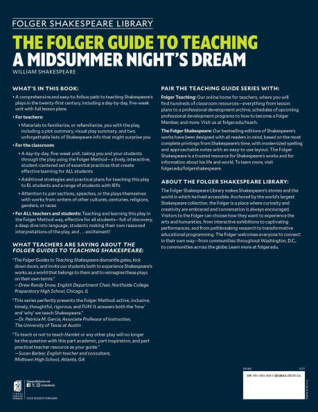 The Folger Guide to Teaching A Midsummer Night's Dream