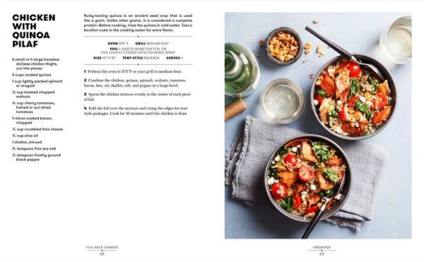 Foil Pack Dinners: 100 Delicious, Quick-Prep Recipes for the Grill and Oven: A Cookbook