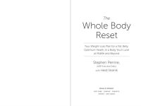 Alternative view 6 of The Whole Body Reset: Your Weight-Loss Plan for a Flat Belly, Optimum Health and a Body You'll Love at Midlife and Beyond