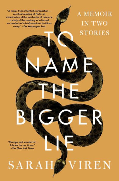 To Name the Bigger Lie: A Memoir Two Stories