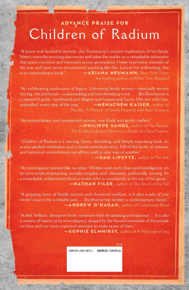 Children of Radium: A Buried Inheritance