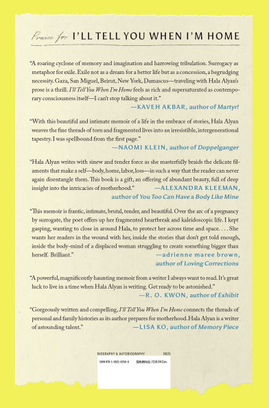 I'll Tell You When I'm Home: A Memoir