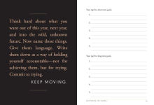 Alternative view 14 of Keep Moving: The Journal: Thrive Through Change and Create a Life You Love