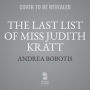 The Last List of Miss Judith Kratt