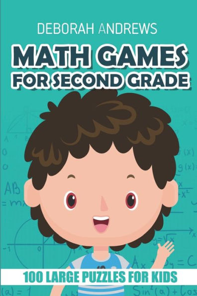 Math Games For Second Grade: Foseruzu Puzzles - 100 Large Puzzles For Kids