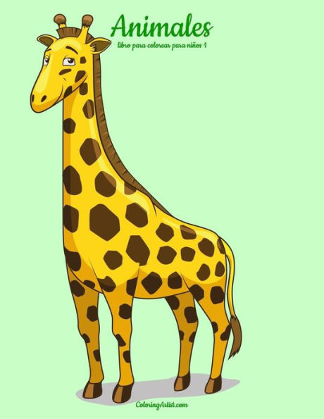 Animales libro para colorear para niños 1