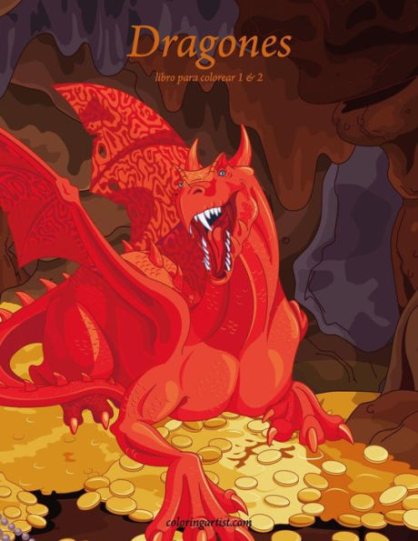 Dragones libro para colorear 1 & 2