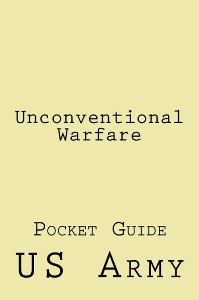 Unconventional Warfare: Pocket Guide