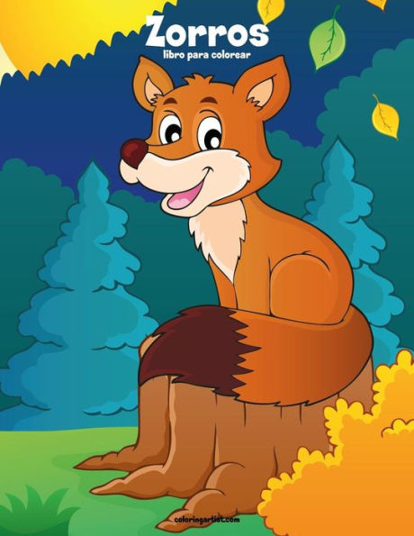 Zorros libro para colorear 1