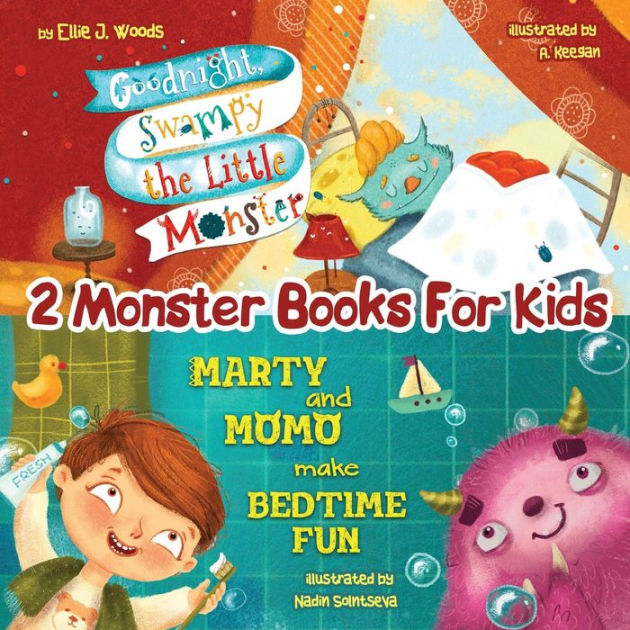 2 Monster Books for Kids: (Monster Books for Kids Collection; Including ...