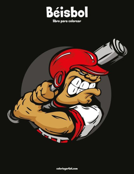Béisbol libro para colorear 1