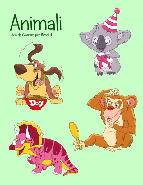 Animali Libro da Colorare per Bimbi 4