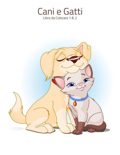 Cani e Gatti Libro da Colorare 1 & 2