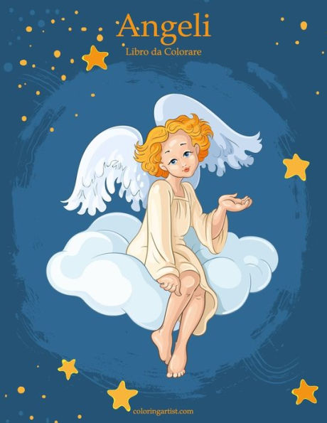 Angeli Libro da Colorare 1