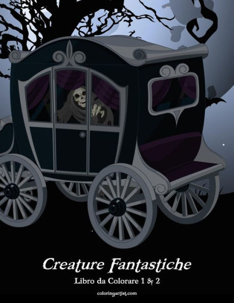 Creature Fantastiche Libro da Colorare 1 & 2