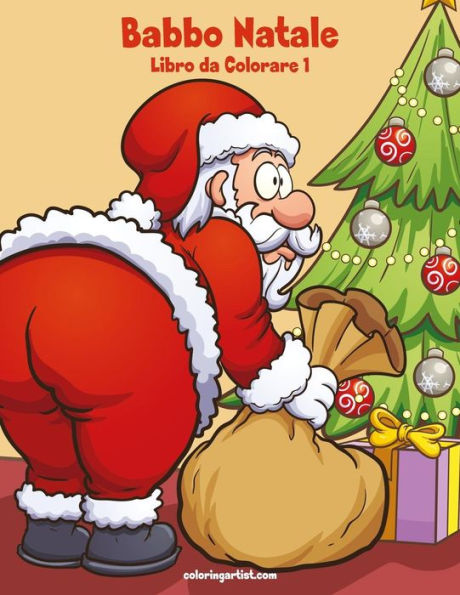 Babbo Natale Libro da Colorare 1