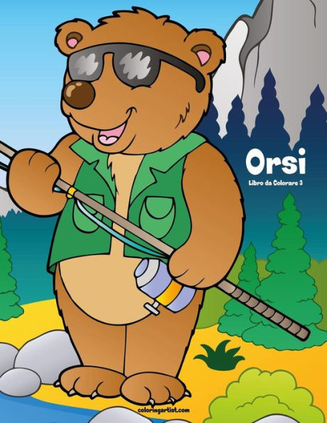 Orsi Libro da Colorare 3