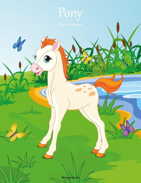 Pony Libro da Colorare 1