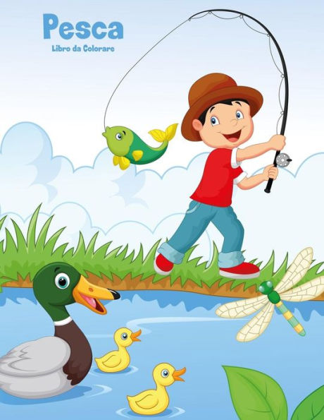 Pesca Libro da Colorare 1