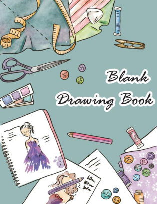 Blank Drawing Book Blank Drawing Book 120 Pages 85 - 