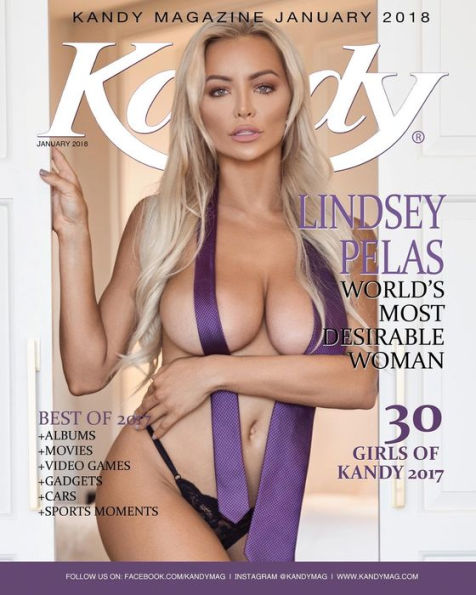 Kandy Magazine January 2018: Lindsey Pelas - World's Most Desirable Woman