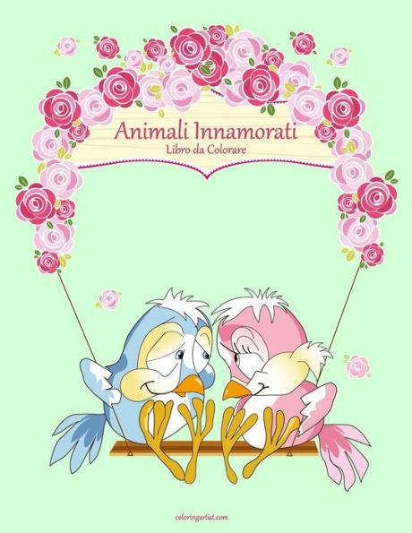 Animali Innamorati Libro da Colorare 1