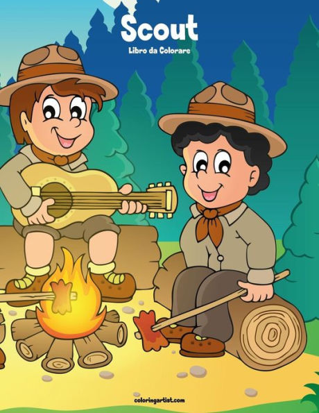 Scout Libro da Colorare 1