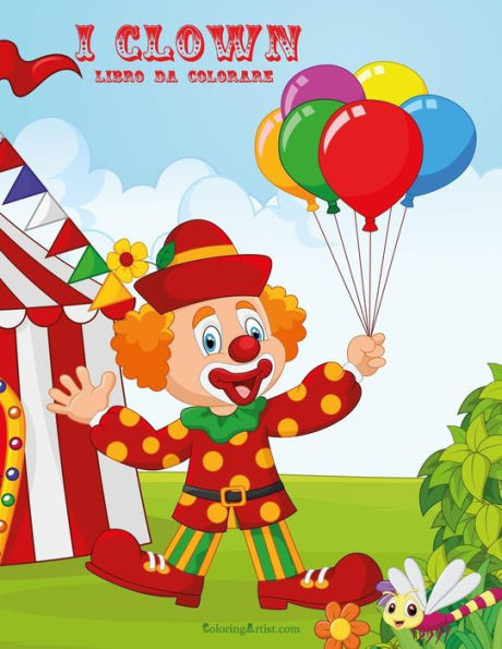 I Clown Libro da Colorare 2
