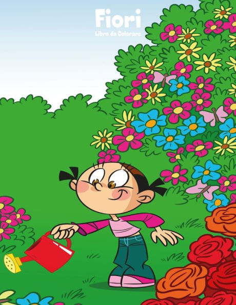 Fiori Libro da Colorare 1