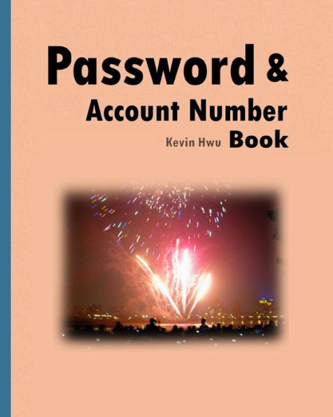 Pass word & Account Number Book: You no longer forget the bank password, keywords.