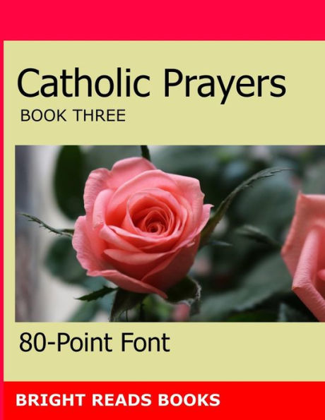 Catholic Prayers Book 3: Gigantic Print Edition