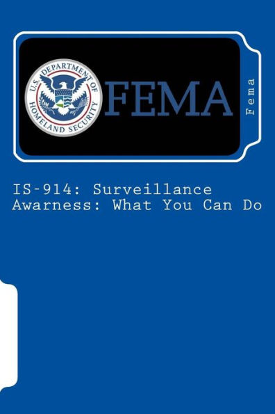 IS-914: Surveillance Awarness: What You Can Do
