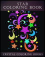 Star Coloring Book: A Stress Relief Adult Coloring Book Containing,15 Star Patterns Printed On White Backgrounds, And Repeated On Aa Black Background To Give Midnight Coloring Designs. A Total Of 30 Coloring Pages