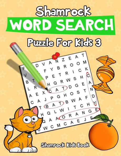 Shamrock Word Search Puzzle For Kids 3