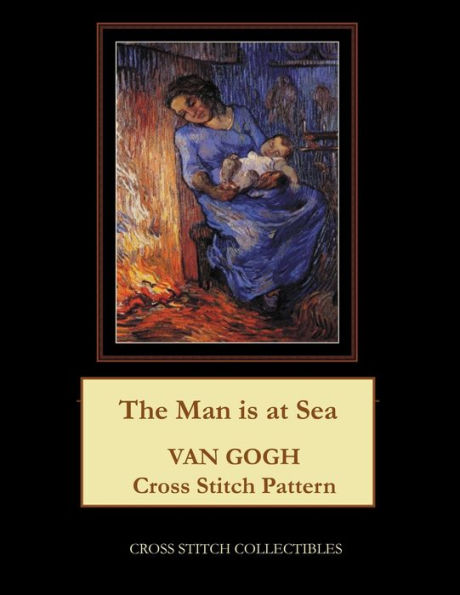 The Man is at Sea: Van Gogh Cross Stitch Pattern