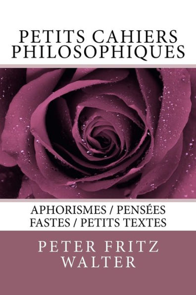 Petits cahiers philosophiques: Aphorismes / Pensees fastes / Petits textes