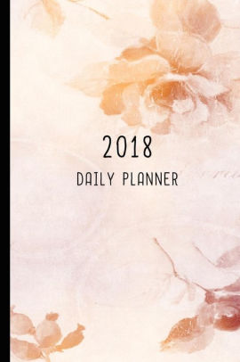 2018 daily planner 12 month daily planner notebook diary blank page a day calendar