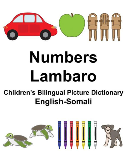 English-Somali Numbers/Lambaro Children's Bilingual Picture Dictionary