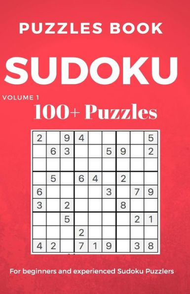 Sudoku book: 100+ Sudoku puzzles of all difficulties