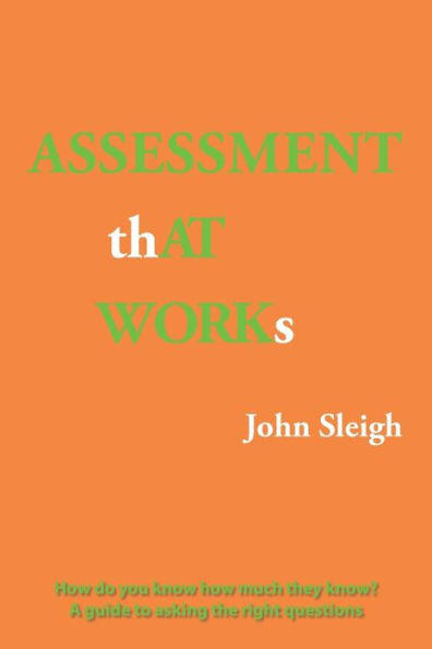 Assessment That Works: How Do You Know Much They Know? a Guide to Asking the Right Questions