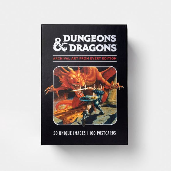 Dungeons & Dragons 100 Postcards: Archival Art from Every Edition