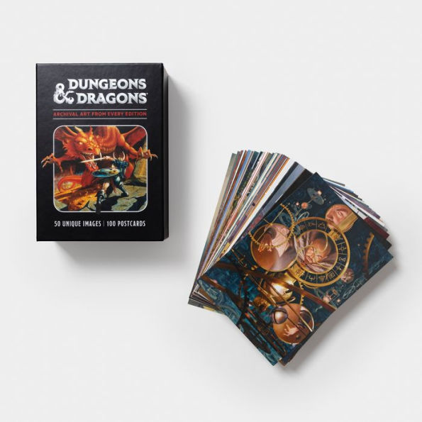 Dungeons & Dragons 100 Postcards: Archival Art from Every Edition