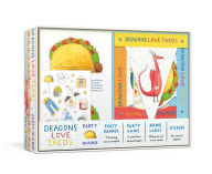 Download book on kindle Dragons Love Tacos Party-in-a-Box: Includes Fold-Out Game, Banner, and 20 Sticker Sheets 9781984824721 English version by Adam Rubin, Daniel Salmieri