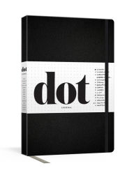 Title: Dot Journal (Black): A dotted, blank journal for list-making, journaling, goal-setting: 256 pages with elastic closure and ribbon marker, Author: Potter Gift