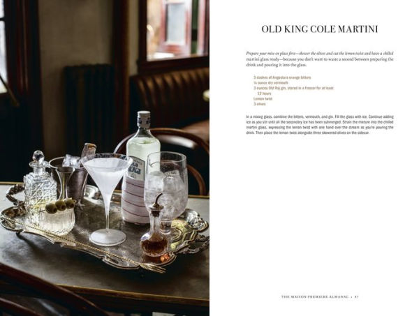 The Maison Premiere Almanac: Cocktails, Oysters, Absinthe, and Other Essential Nutrients for the Sensualist, Aesthete, and Flaneur: A Cocktail Recipe Book