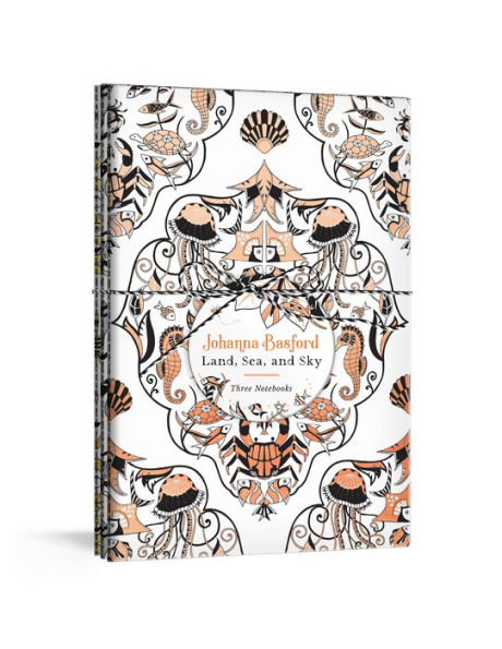 Johanna Basford Land, Sea, and Sky: Three Colorable Notebooks