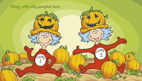 Dr. Seuss's Spooky Things: A Thing One and Two Board Book
