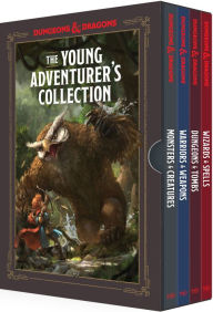 The Young Adventurer's Collection [Dungeons & Dragons 4-Book Boxed Set]: Monsters & Creatures, Warriors & Weapons, Dungeons & Tombs, and Wizards & Spells