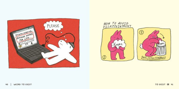 Weird to Exist: Simple Comics About Complex Emotions